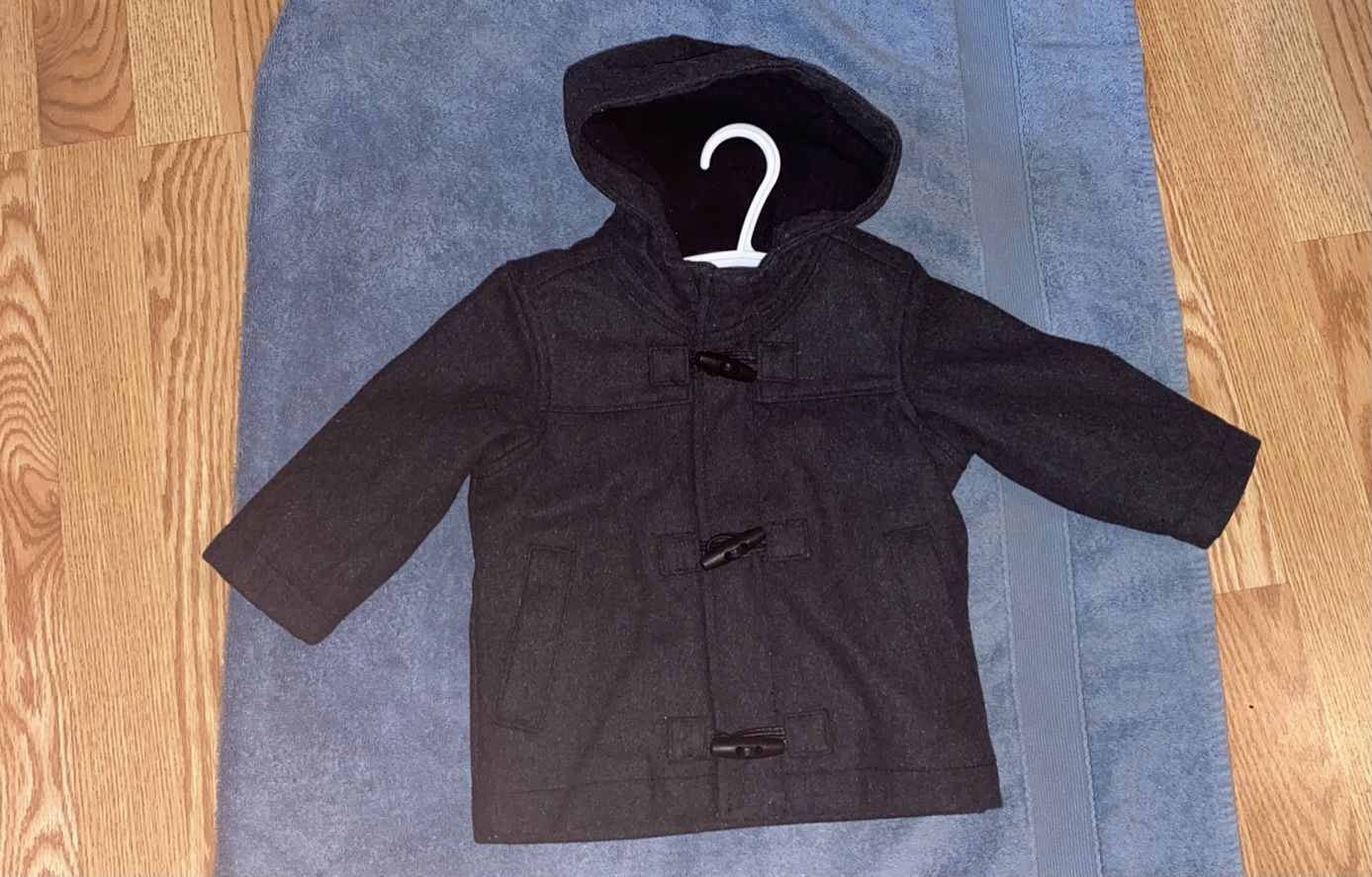 Baby Boy Peacoat Size 12-18 Months 