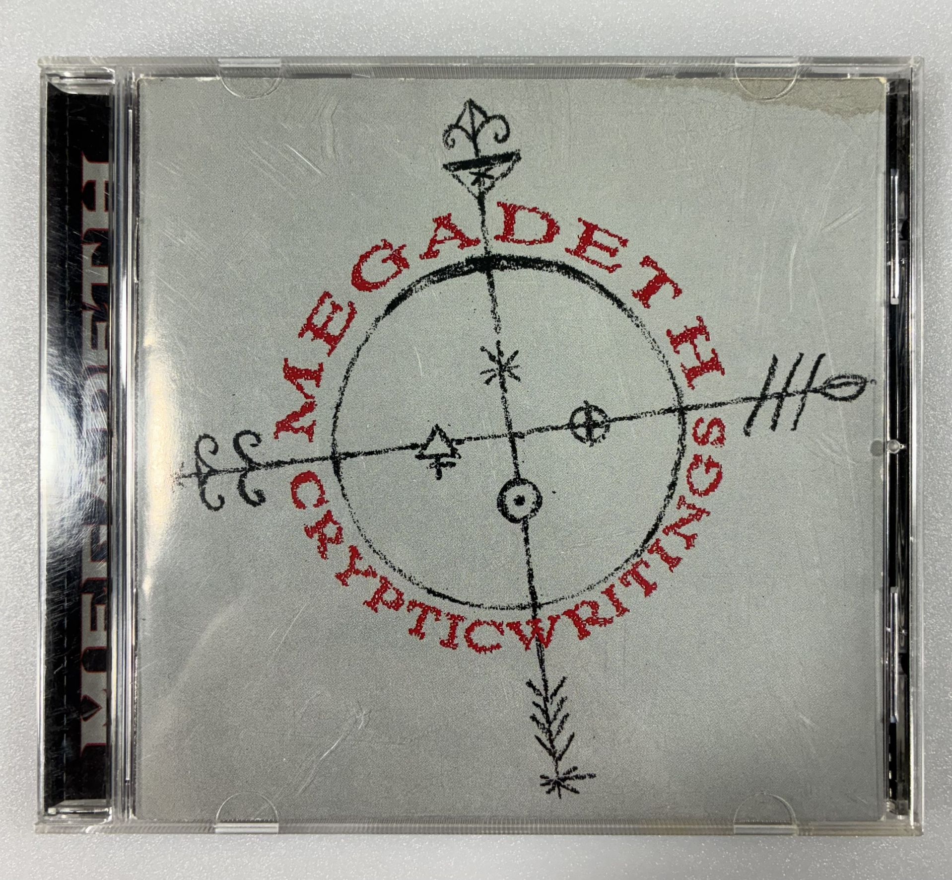 Megadeth:  Cryptic Writings Vintage 1997 Capital Records CD Tested