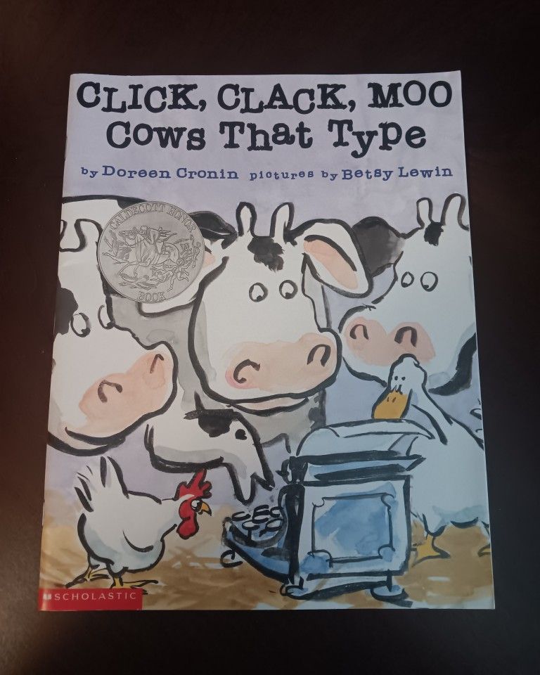Click, Clack, Moo Cows That Type Book