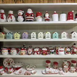 Christmas Mug and Christmas Decorations 