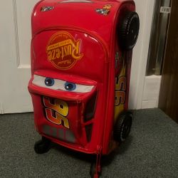 Lightning McQueen Rolling Travel Bag
