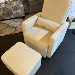 Couch Glider With Ottoman
