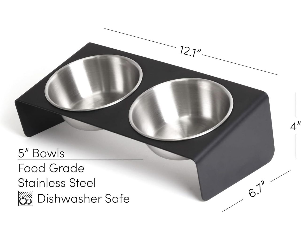 Elevated Pet Bowls - For Dogs and Cats