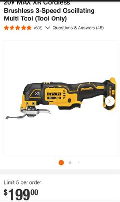 Multi Tool Dewalt 