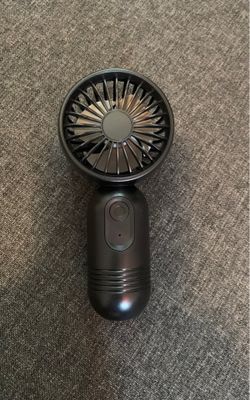 mini ventilador de mano portátil y recargable por USB