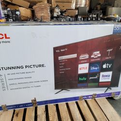 TCL 55 Inches 4k Smart Roku UHDTV On Sale With Warranty 