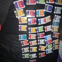 41 Assorted Football Cards READ DESC