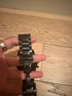 Emporio Armani Men’s Black Chronograph Watch