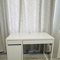 Desk, white, 41 3/8x19 5/8 "