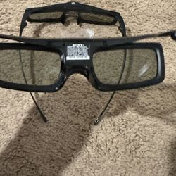 3 pairs of Sony 3D Glasses