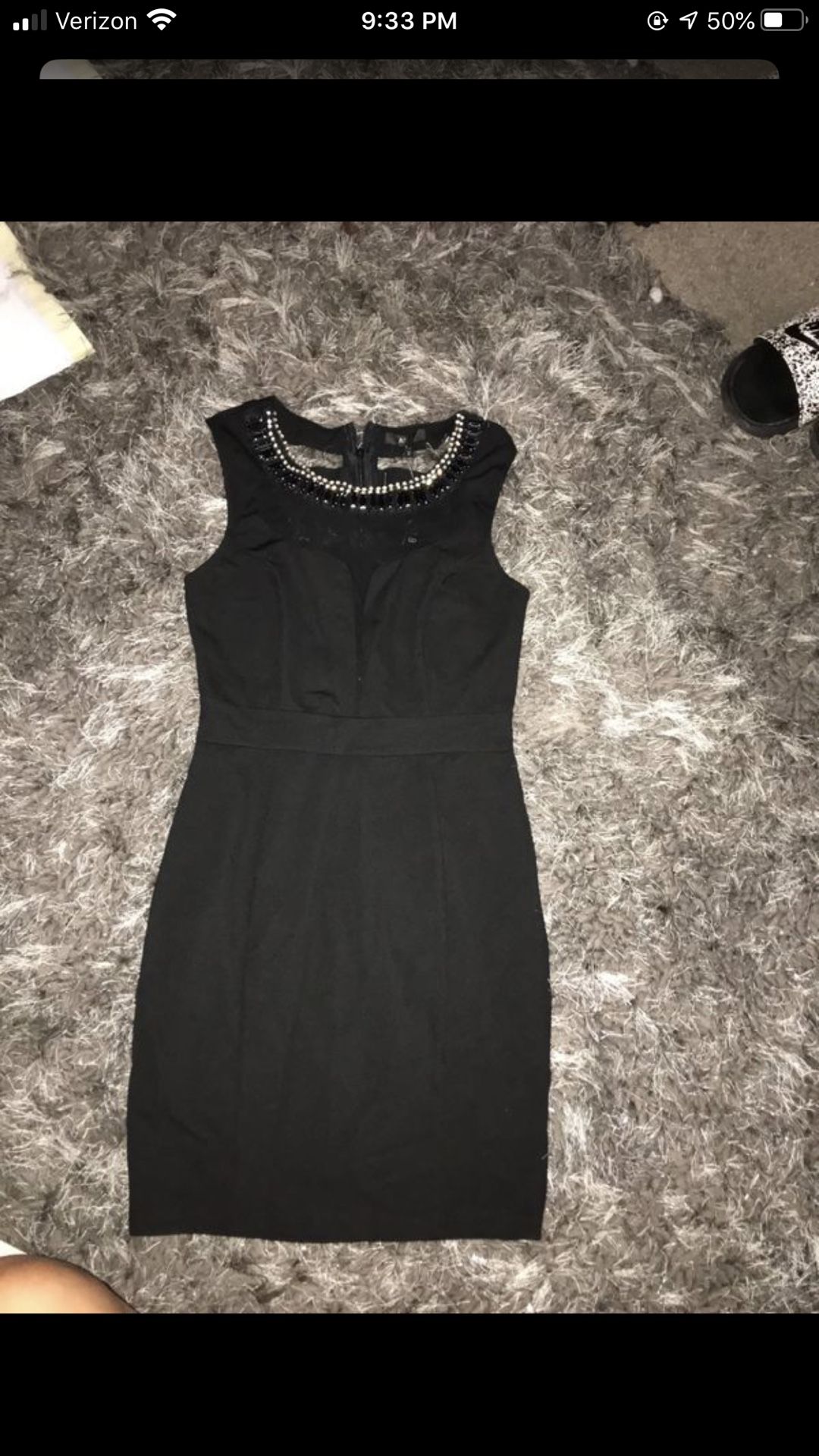 Black Formal Dress size Small