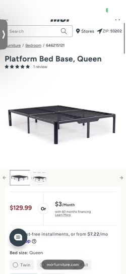 Queen Platform Base