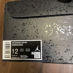 Jordan Retro 4 Black Cat