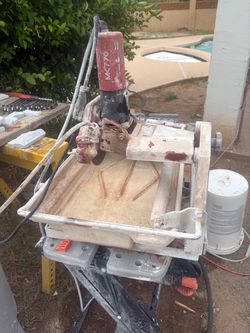 7” MK tile saw