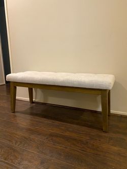 Upholstered Entryway Bench