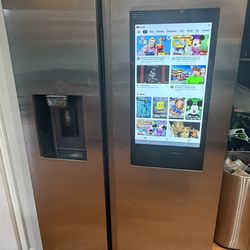 Samsung Tv Fridge Like New