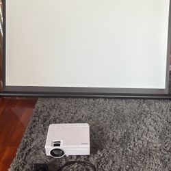 Projector And Screen 