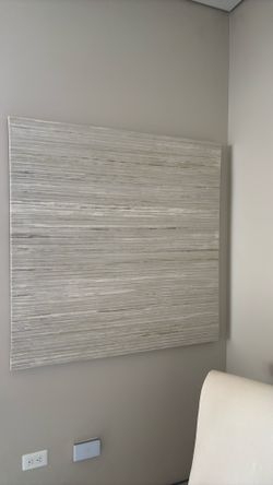 Canvas art work from Crate and barrel