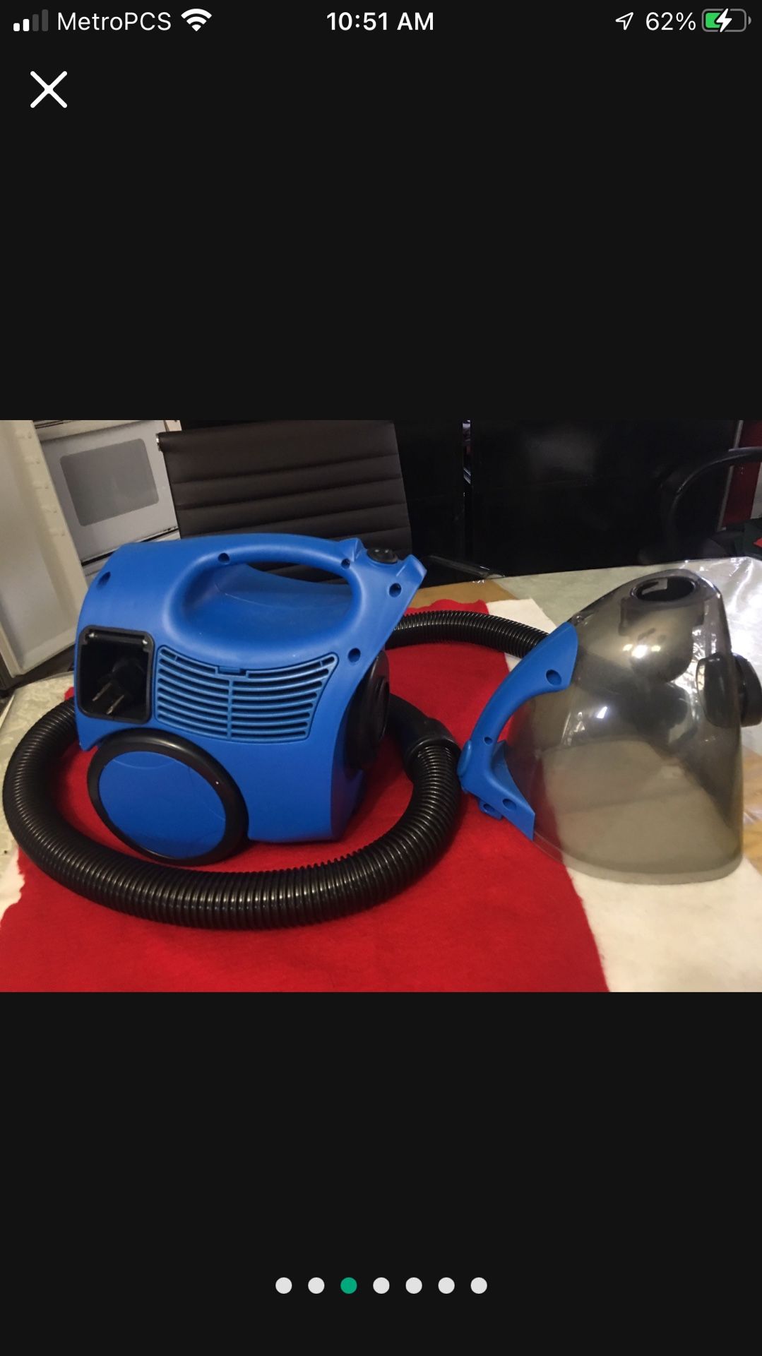 Durabrand Canister Vacuum Cleaner. Bagless High performance Washable Filter