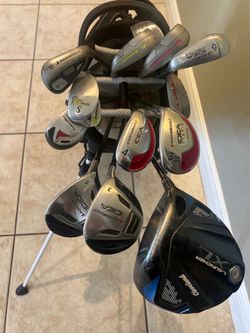 Adams Golf Set with Cleveland Driver