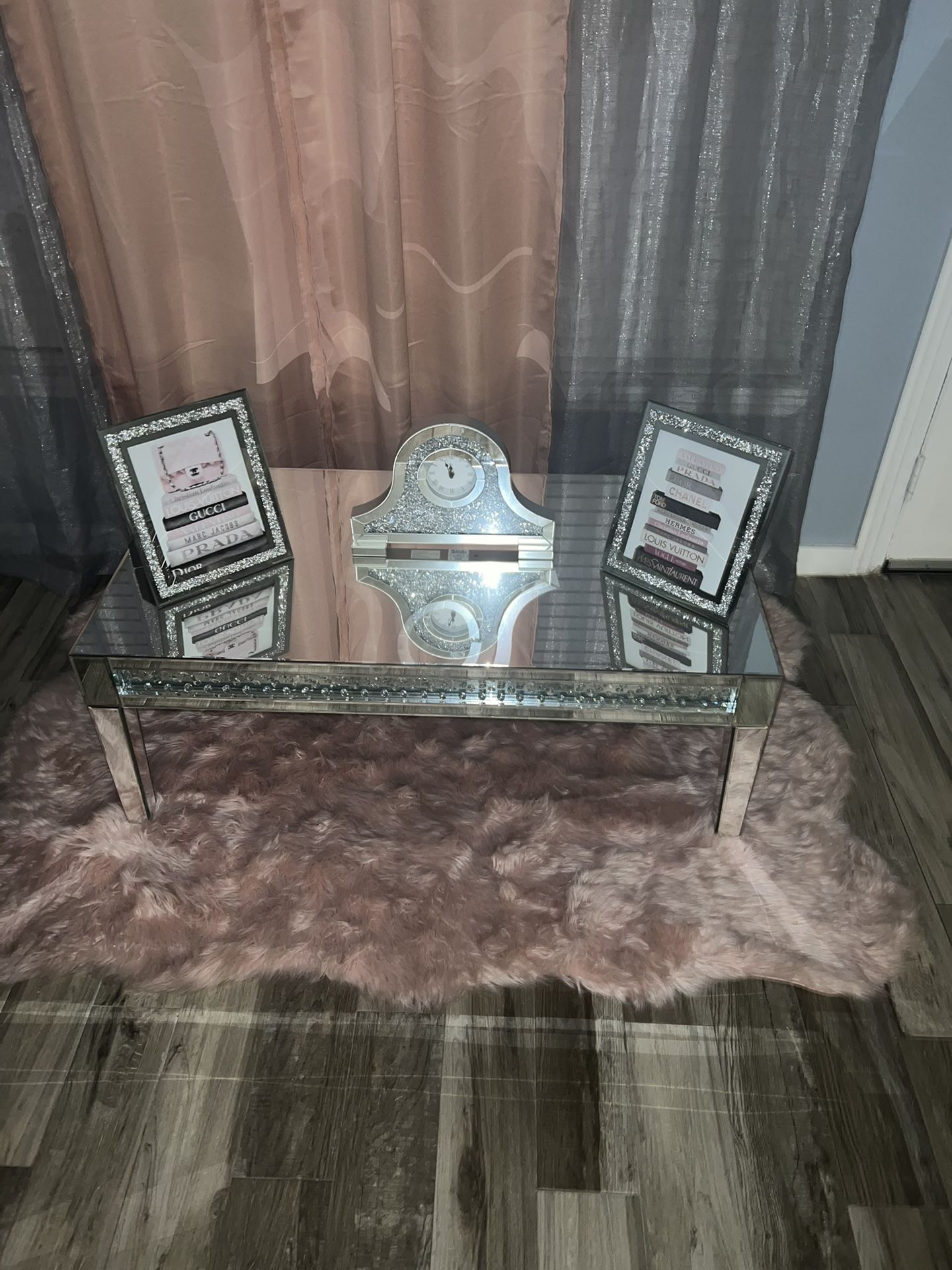 Mirrored Coffee Table