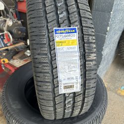 275/60/20 New set Of Goodyear Tires Installed 