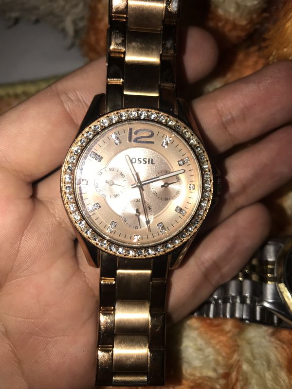 Women’s fossil diamond watch for Sale in Tucson, AZ - OfferUp