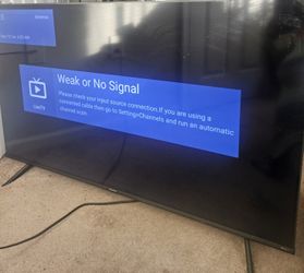 Hisense 50" LED 4k UHD Smart Android  (No Remote) 