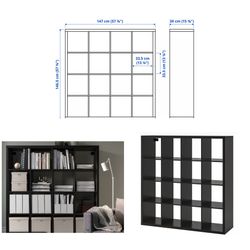 IKEA Kallax 16 Cube Shelf. This has been disassembled for easy transport.