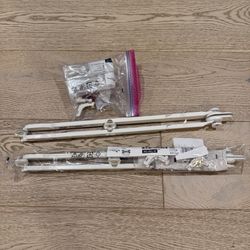 IKEA KOMPLEMENT Pull-Out Rail for Baskets, White, 22 7/8" 