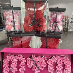 Mothers Day Rose Bears