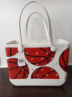 NWT Original Bogg Bag - "Hoops Dream" Basketball Print (Large 40L) LIMITED EDITION