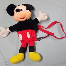 Mickey Mouse Plush Backpack