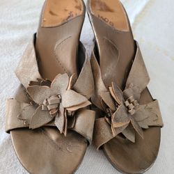 Boho Sandals Supersoft Distressed Leather Sz 7M