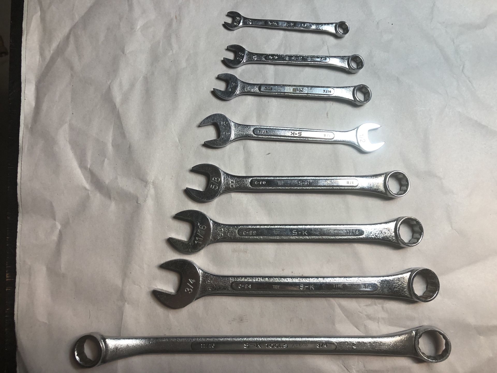 S-K Tools Collection of 8 pieces