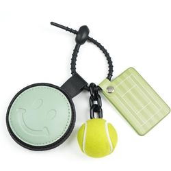 Brand New Tennis Ball Bag Charm and Key Chain - Tennis Gift and Souvenir for Fans and Lovers