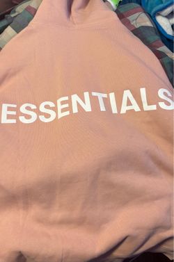 Essentials hoodie, pink