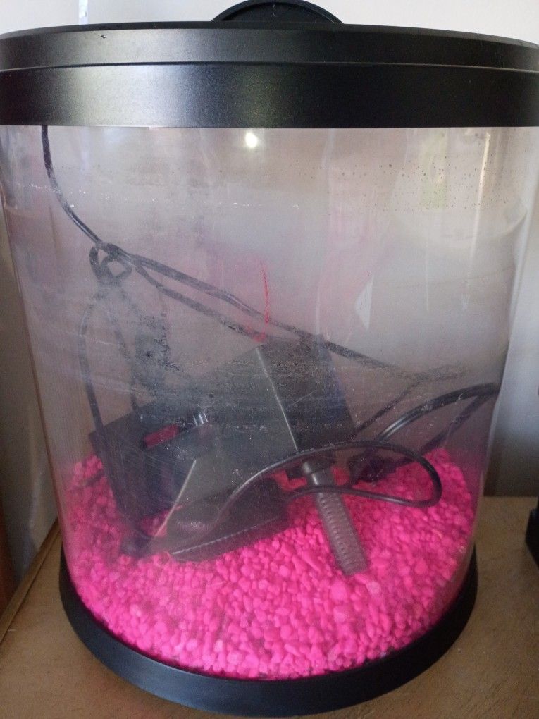 Fish tank Filter And rocks