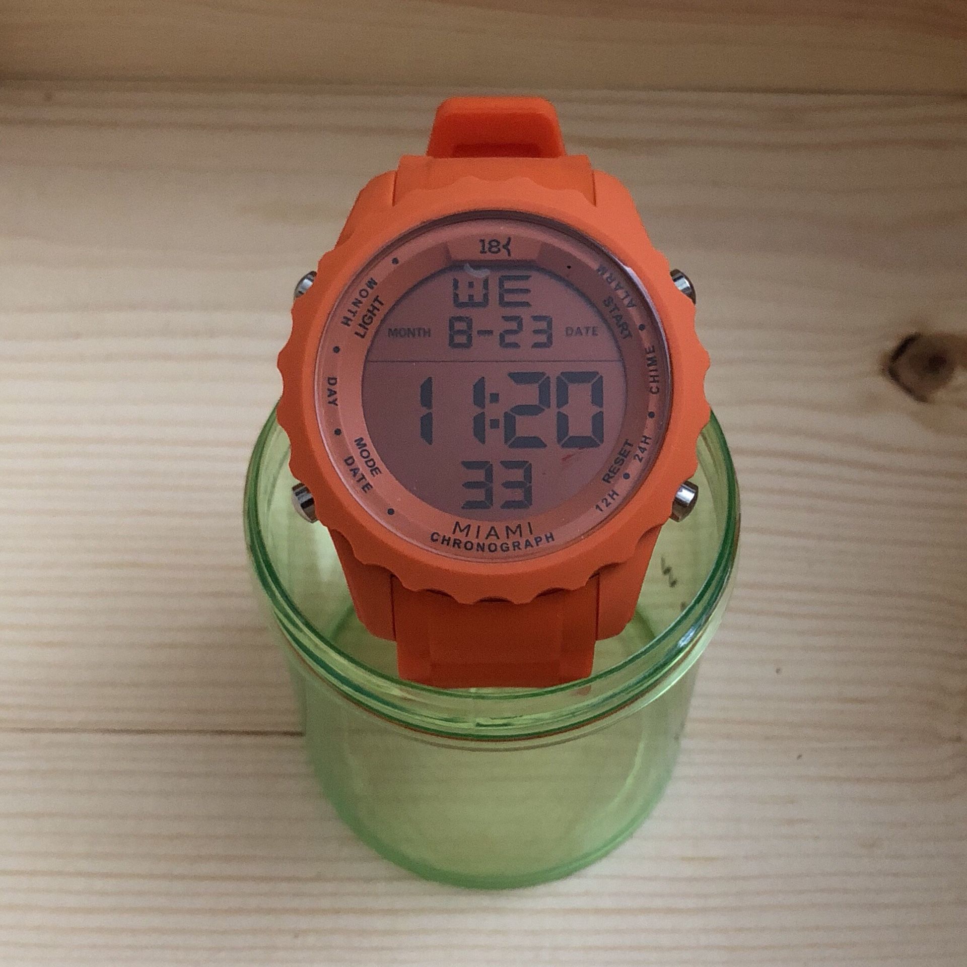 18K Ronaldinho Orange Miami Unisex Watch
