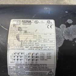 WEG 3HP 1765 RPM 3-Phase Electric Motor – Model 00336ES3E182T-S – NEMA Premium