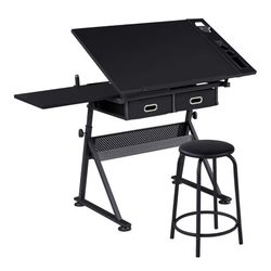 Drawing Desk With Stool