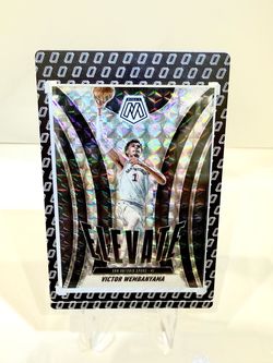 Victor Wembanyama Mosaic Elevate Prizm Basketball Card