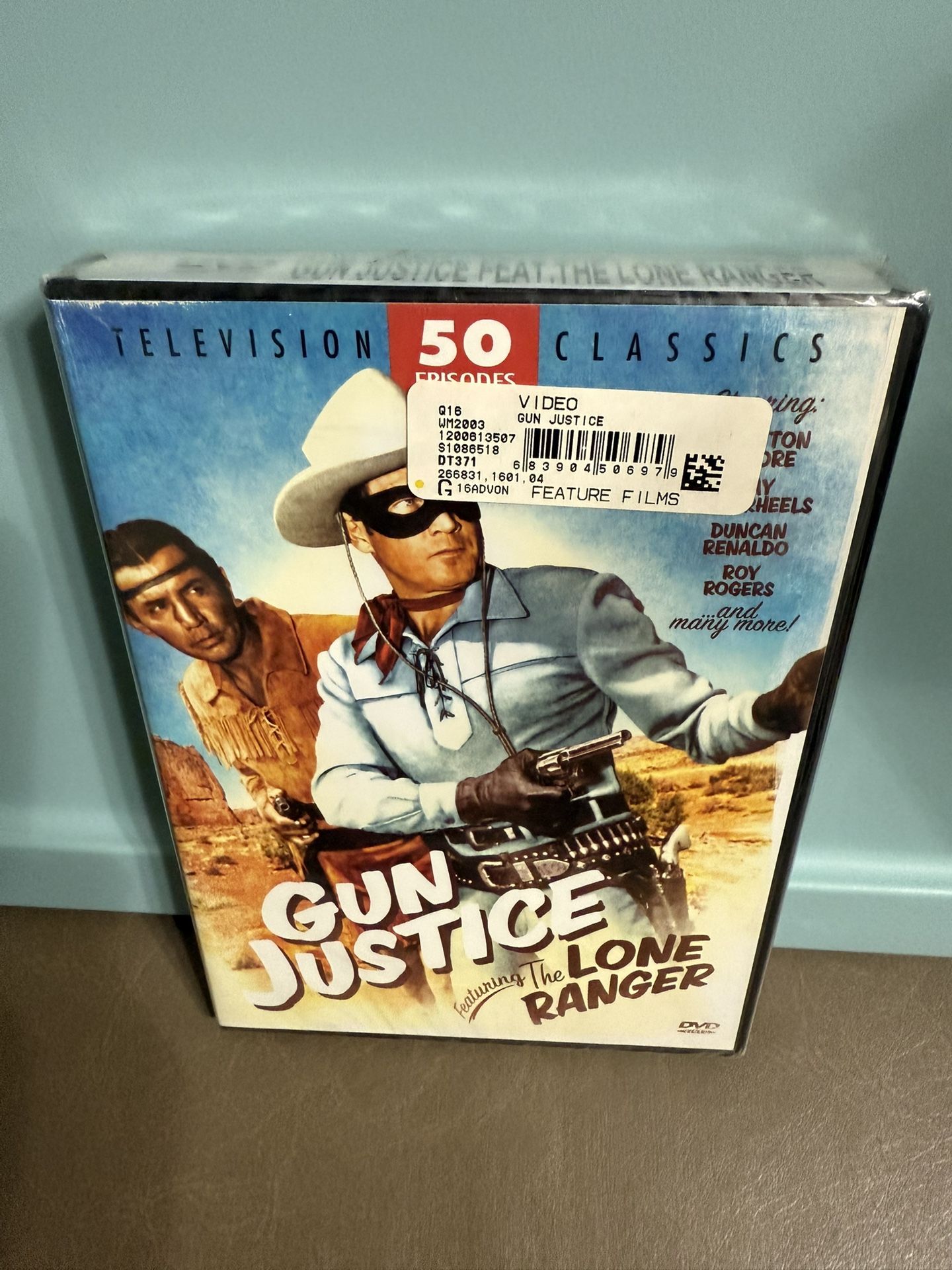 Gun Justice The Lone Ranger DVDs SEALED