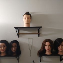 Mannequin Heads With Real Hair