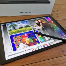 Vendo O Cambio Samsung Galaxy Tab S9 + 5G Desbloqueada Sim Como Nueva 256gb Spen Smart Cover