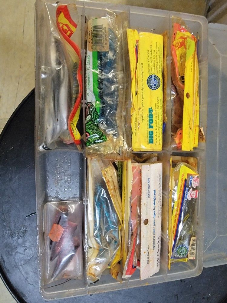 Deep Sea Fishing Plastic Worms