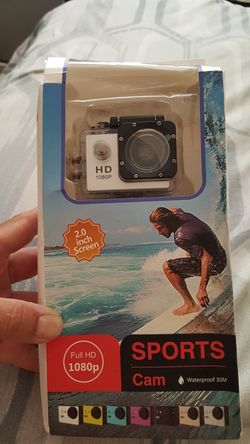 Sports waterproof camera