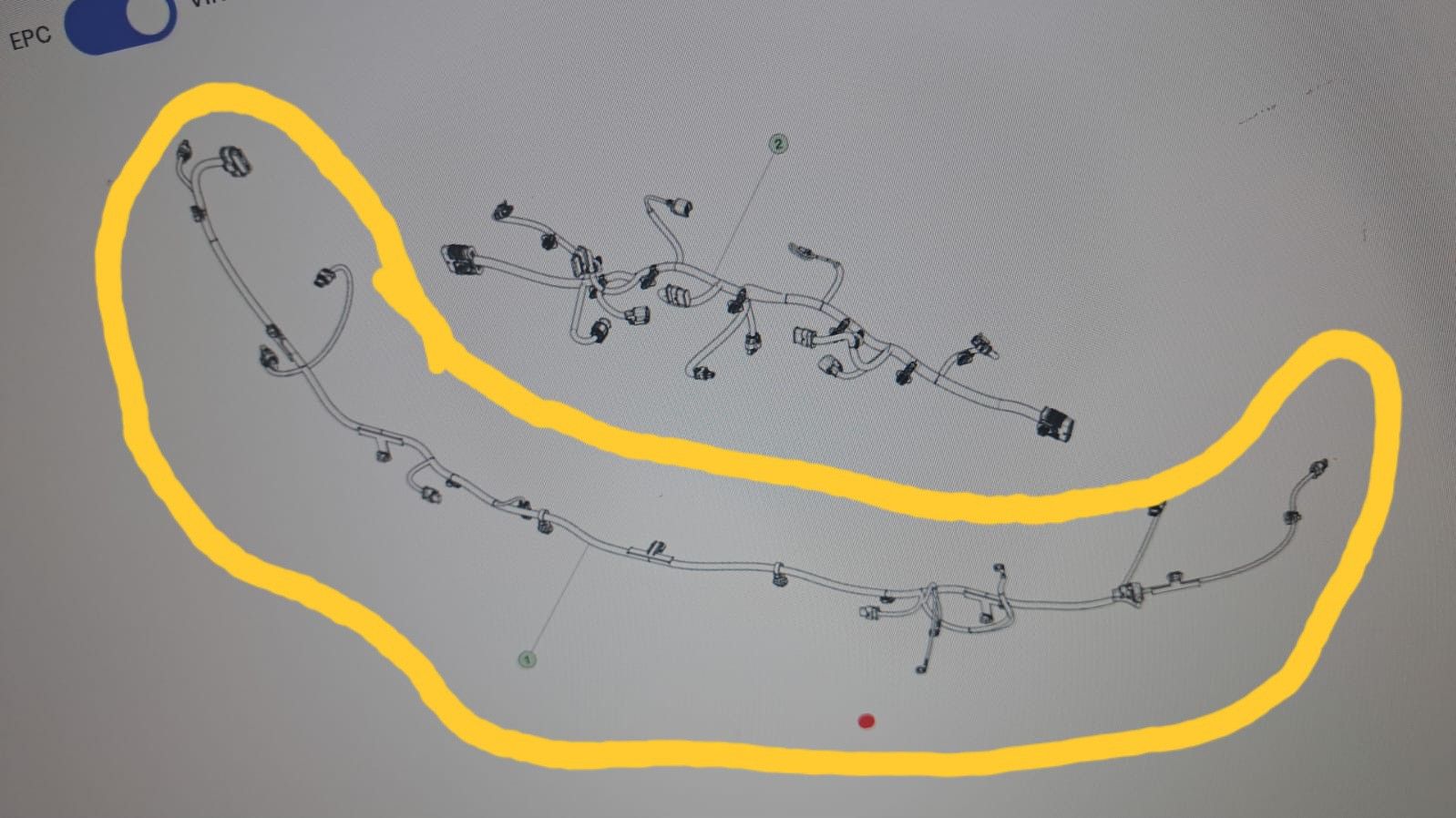 Tesla Bumper Proximity Sensors Wiring