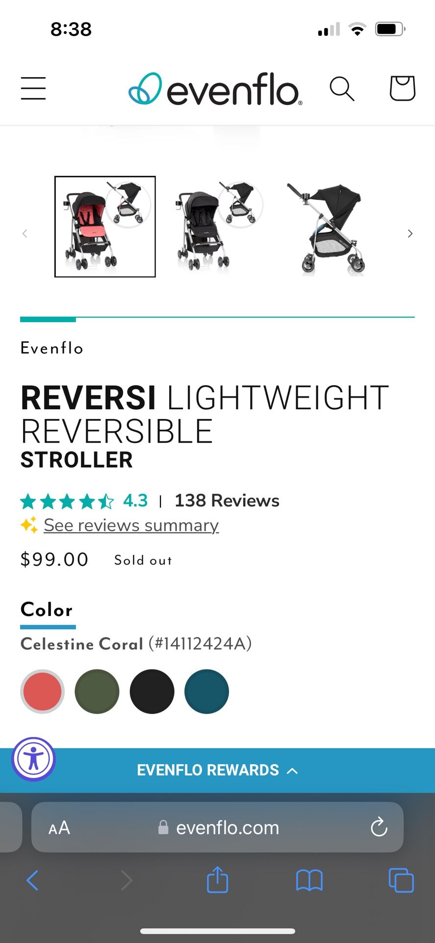 travel system stroller Baby Travel System Stroller, Coral Floral  Eco Trade Company