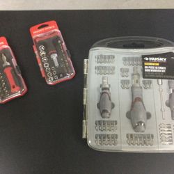 Husky Tool Set And Screwdriver Set